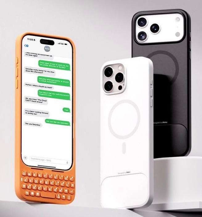 Étui de protection pour clavier mobile AKKO Metakey pour iPhone 16/17 Pro MAX