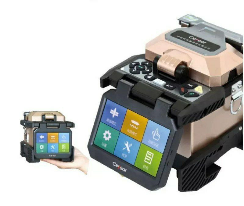 Machine d'épissage en fibre intelligente entièrement automatique