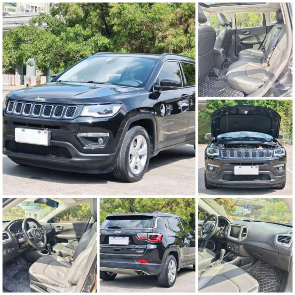 JEEP Compass année 2017, automatique 2.4 4WD - Voiture d'occasion