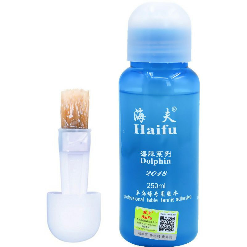 Haifu dauphin colle tennis de table professionnel raquette soluble dans l'eau adhésif organique